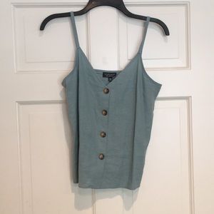 Topshop button down cami